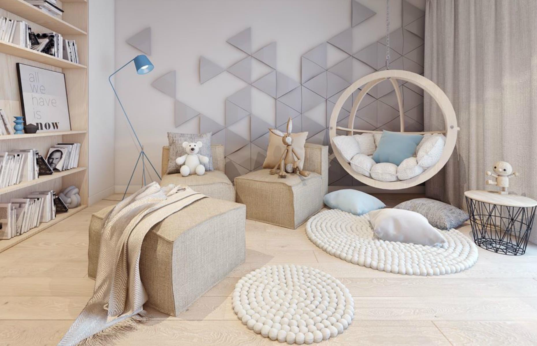 Create movement with faux stone cladding